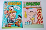 Revistas em Quadrinho de Coleção Guardados fundo de Armário com marcas do tempo.