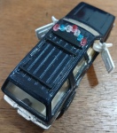 Carrinho Ford Explorer Preto Policia 11 cm