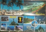 Kit 4 postal antigo