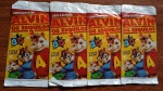 Kit 4 pacotes Figurinhas Alvin