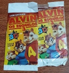 Kit 2 Pcts. Figurinha Alvin