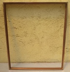 Moldura Metal Amarelo 42 cm x 52 cm