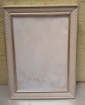 Moldura MDF Bege 21 cm x 30 cm