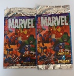 Kit 2 Pcts. Figurinha Marvel