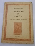 Livro Antigo Iniciação ao Violão com desgastes