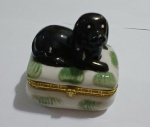 Porta Joia Antigo em Porcelana