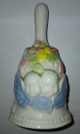 Peça Em Porcelana colorido 14 cm antiga