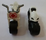 Kit Motos Plástico 10 cm e 9 cm