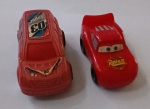 Kit Carrinhos Plástico 7 cm e 6 cm