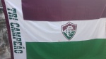 Bandeira Fluminense usada com mancha 170 x 110 cm Aproximado