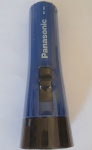 Lanterna Antiga a pilha Panasonic Azul ainda no Plástico sem testes BF 103