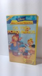 VHS Não testado com marcas do tempo colecionismo.