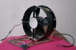 Exaustor industrial Bivolt 127v e 220v  com avarias em sua hélice Plástica, Funcionando bem com marca do tempo, usado em Obra em afastamento de poeira. sem Garantia ou troca.