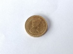 Moeda De Colecionismo com Marcas do tempo.