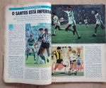 Revista Antiga de coleção de Época com Marcas do tempo / Revista recuperada em Grampeamento, detalhes em Páginas faltando e desfolhação, Guardado de armário.