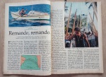 Revista Antiga de coleção de Época com Marcas do tempo / Revista recuperada em Grampeamento, detalhes em Páginas faltando e desfolhação, Guardado de armário.