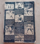 Revista Antiga de coleção de Época com Marcas do tempo / Revista recuperada em Grampeamento, detalhes em Páginas faltando e desfolhação, Guardado de armário.