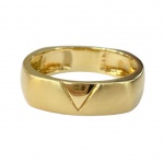 VIVARA - Anel masculino em Ouro Amarelo 18Kt  - Peso:9,70Gr - Medida:29