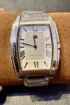 Tommy Hilfiger - Relógio Quartz, todo em aço, 34x39mm, Ótimo estado, Funcionando