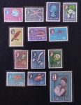 Estrangeiros, St. Helena, 1961, Elizabeth II, fauna e flora. Série incompleta. Falta YT 142. Yvert 1