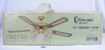 Ventilador de teto Diplomat DP-64T ( modelo KC-52) na caixa, desmontado