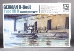 Kit de montagem AFV Club German U-Boat Type VII D Minelayer escala 1:350 embalagem lacrada com arte