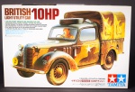 Kit Tamiya British Light Utility Car 10HP escala 1/35 da série Military Miniature modelo estático de