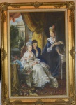 óleo sobre tela, 1853, assinado -med. 89x59cm ( tela) -med. 109x79cm ( VERIFICAR GICLÉE)