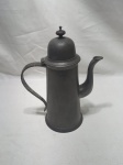 (35)Bule de chá, café em estanho John Somers.