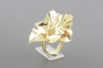 H STERN Anel Flor em Ouro Amarelo 18k - Aro 18 / Largura 36mm - Peso: 9,4 gramas - Ref.:11236