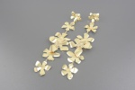 H STERN Brincos Flores em Ouro Amarelo 18k - Tamanho 10.6 x 3.0 cm - Peso: 14 gramas - Ref.:11237