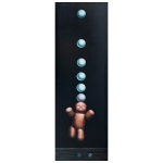 MARIO GRUBER. Equilibrista - o.s.m. - 150 x 50 cm - assinado no cid.
