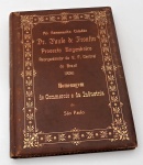 PAULO DE FRONTIN - Raríssimo livro manuscrito e assinado pelos maiores representantes da Indústria e