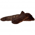 ANOS 20 - Antiga estola de pele animal, com etiqueta PELES POLO NORTE. ótimo estado. Mede 1,80 x 40cm.