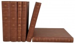 Coleção de seis exemplares de livros, obras de escritores vencedores do PREMIO NOBEL DA LITERATURA entre eles HENRI BERGSON, BORIS PASTERNAK, PAUL HEYSE e vários outros. Edição em capa dura, anos 60 e 70, idioma português, paginas amareladas pelo tempo. Mede 23 x 17cm.