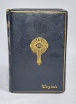 Antigo Missal - MANNÁ - Alimento da Alma Devota - Orações e exercícios Piedosos - Compilados por Frei Ambrosio Johanning, O.F.M. - 12ª Edição - 1926 - Typ. da " Vozes de Petropolis " - Capa dura - 345 páginas com bodas em ouro - Medida: 13,5 cm x 9,5 cm x 2 cm. Obs: Possui desgaste no revestimento da lombada, porém as páginas estão bem fixadas e 2 páginas apresentam pequenos rasgos conforme fotos.