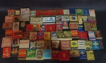 COLECIONISMO - Lote com Caixas de Fósforos diversa com aproximadamente 70 caixas.