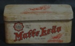 Colecionismo - Lata de Matte Leão Anos 40 - Edição Histórica. Med. 6cm x 6,5cm x 14cm