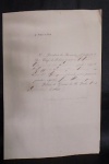 Documento Histórico - Documento de Nomeação de subdelegado da província. 1869. No Estado.