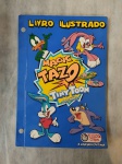 ÁLBUM DE FIGURINHAS  ELMA CHIPS LIVRO ILUSTRADO MAGIC TAZO TINY TOON ADVENTURES, 1997, COM MARCAS D