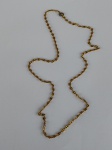 Jóia : Colar/cordão em ouro maciço 18 k . Mede 60 cm e pesa 16 gramas.
