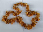 TOPÁZIO :  Extenso colar de pedras brutas semi preciosas - de TOPÁZIO, Mede 88 cm