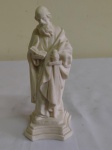 SÃO PAULO imagem sacra em pó de mármore . Altura 16 cm . Made in Italy.