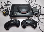 Mega Drive SEGA 16 BIT - compartimento original, porem sem a caixa - ligando/ lendo cartuchos / cont
