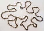Colar produzido em prata de lei, corrente modelo singapura, comprimento aberto:29,5cm.