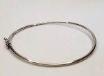 Pulseira produzida em prata de lei, maior comprimento:6,5cm.