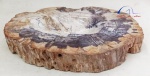 Centro de mesa, em pedra polida, peso 7.160 gr. - A. 5 x L. 33 x P. 26 cm // séc. XX.