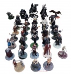 Coleção oficial: O Senhor dos Anéis. 38 miniaturas metálicas, pintadas à mão, c/ organizador de fasc