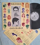 LP CHICO BUARQUE - PARATODOS C/ ENCARTE // CAPA CONFORME FOTOS // DISCO EM MUITO BOM ESTADO // PODE CONTER RISCOS QUE CAUSAM CHIADOS, RUÍDOS OU PULOS