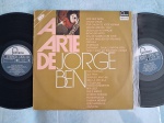 LP JORGE BEN - A ARTE DE JORGE BEN CAPA DUPLA // CAPA CONFORME FOTOS // DISCO EM MUITO BOM ESTADO // PODE CONTER RISCOS QUE CAUSAM CHIADOS, RUÍDOS OU PULOS